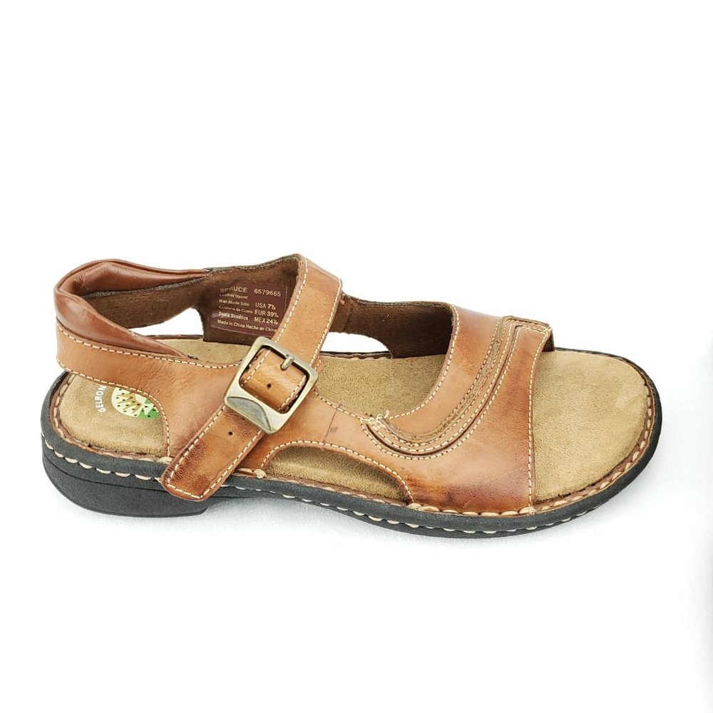 Earth Shoes Spruce Sandals Sz 7.5 Gelron 2000